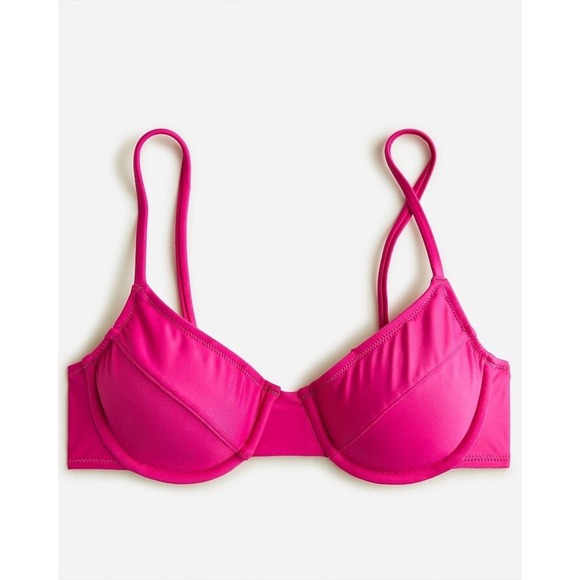 J. Crew Other - J.Crew Pink 1993 Underwire Bikini Top